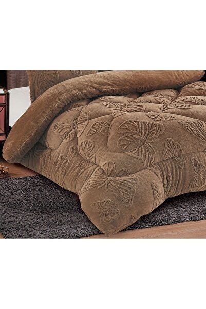 CHIRASO Cocolino CHIRASO PILLOW, Embossed Butterfly Pattern, 3.5 kg, Double Bed 200x230cm and 2 Pillow Cases 50x70