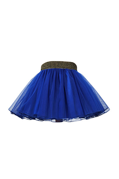 fantasialand Fustă tutu pentru fete, model balerină, bleumarin