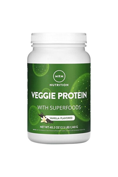 MRM Nutrition , Veggie Protein with Superfoods, Vanilla, 2.5 lb (1,140 g)
