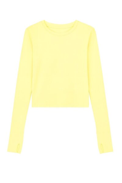 HAKKE Finger Interlocking Flat Ribbed Sweat