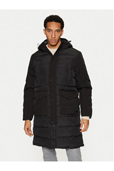 Brave Soul Ανδρικό Χειμερινό Μπουφάν MJK-ELITEBLACK Μαύρο