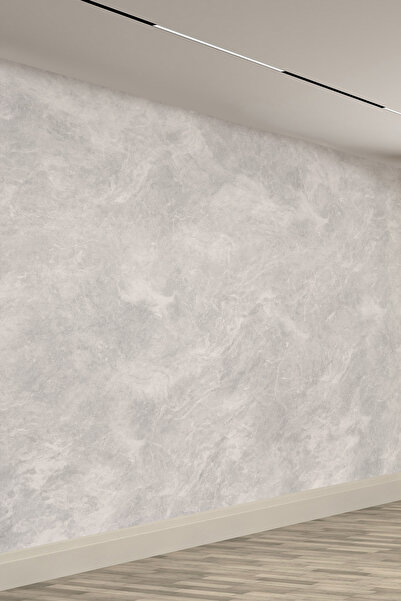 dreamwall Doğal Taş Desenli Açık Gri Duvar Kağıdı