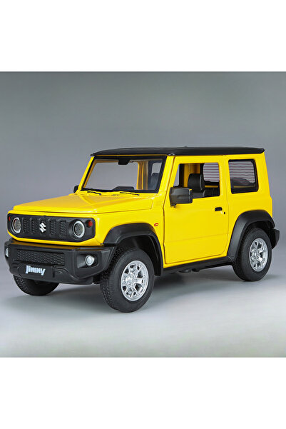choice2 سيارة سوزوكي جيميني صفراء بمقياس 1:24، مصنوعة من سبيكة معدنية مصبوبة،...