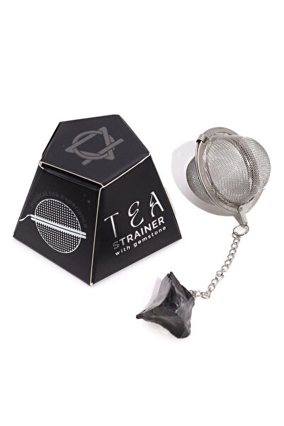 OEM Infuzor de Ceai cu Cristal de Obsidian | Protecție și Claritate