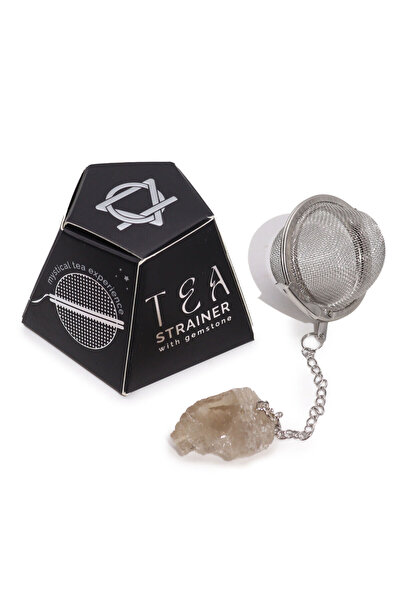 OEM Infuzor de Ceai cu Cristal Cuarț Fumuriu | Purificare și Protecție