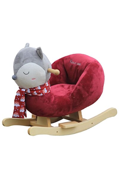 STAR5 أميلا كير - كرسي هزاز للأطفال - أحمر