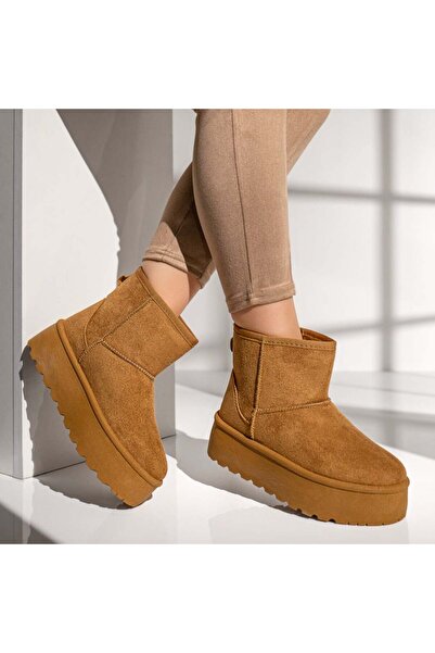 Modlet.ro Women's brown UG-style boots MOD12533