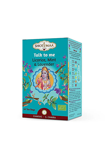 OEM Ceai Ayurvedic Shoti Maa Talk to Me | Chakrei 5 | Lemn-dulce, Mentă & Lavandă