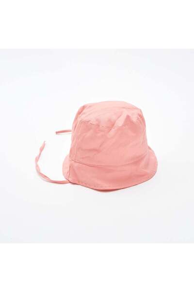 KIABI قبعة دلو عادية باللون الوردي