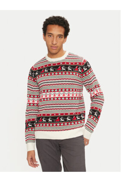 Brave Soul Ανδρικό Πουλόβερ MK-249SELICK Πολύχρωμο