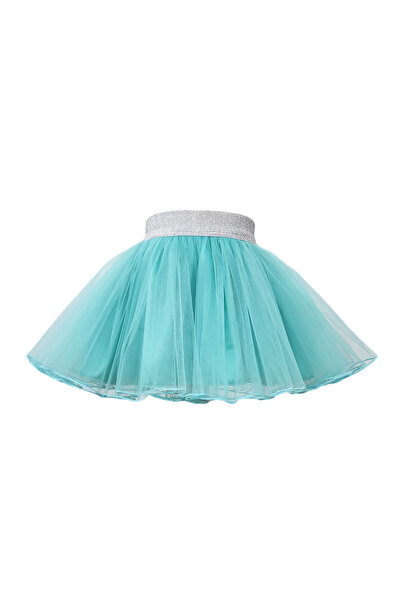 fantasialand Girls' tutu skirt, Ballerina model, turquoise color