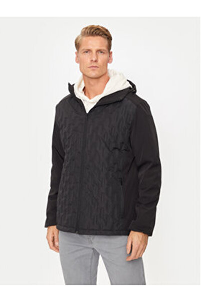 Brave Soul Ανδρικό Μπουφάν Μετάβασης MJK-ROBBINS Μαύρο