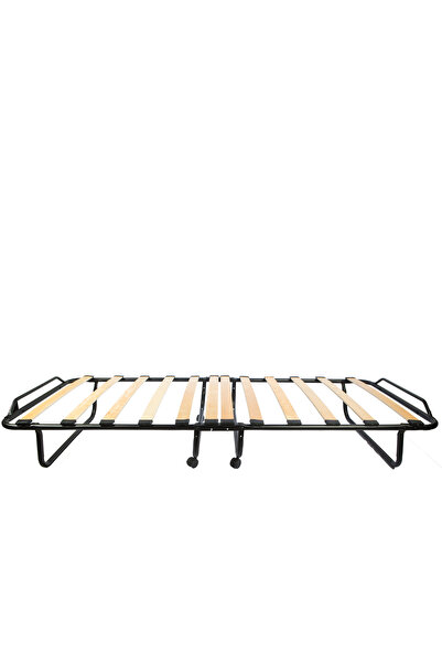 UnicSpot Pat pliant Lyra, gri, 190x80x28 cm