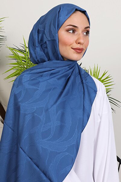 GİYZAMİLA Dina Jakar Shawl Indigo