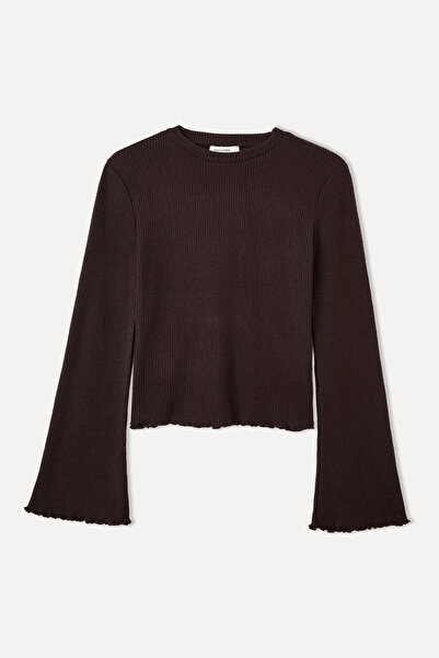 Mudo Twill Blouse with Loose Sleeves