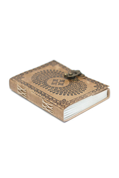 OEM Leather Diary | Handmade | MANDALA | 18 x 13 cm