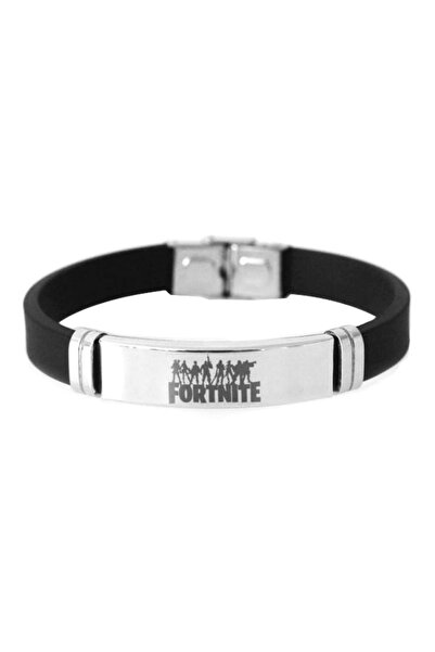 HALAMODO سوار من الفولاذ المقاوم للصدأ مع سيليكون مطبوع لعبة فورتنايت