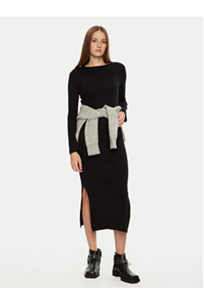 Brave Soul Γυναικείο Φόρεμα Casual LDRJ-624CAMILA Μαύρο