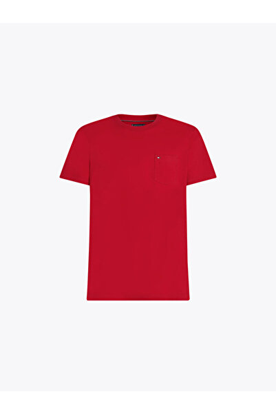 Tommy Hilfiger Men's Essential Solid Pocket T-Shirt