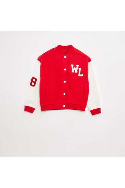 KIABI Varsity-style jacket RED