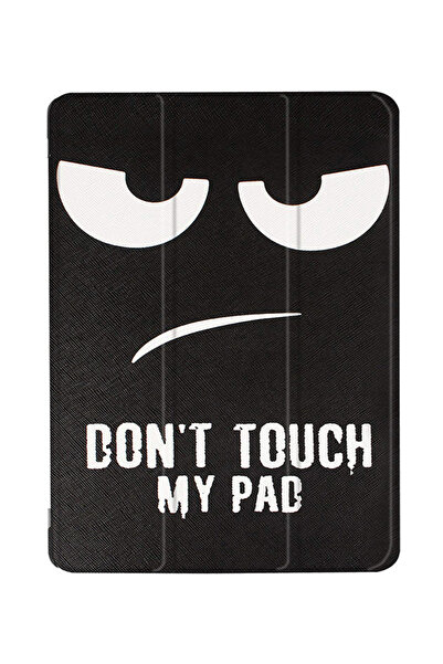 HALAMODO غطاء فوليو لجهاز Apple iPad 9.7 (2018)/9.7 (2017) لا تلمس جهازي اللوحي