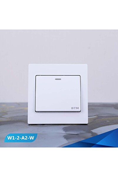 Btm Single steering wheel wrench, 2 screws, white