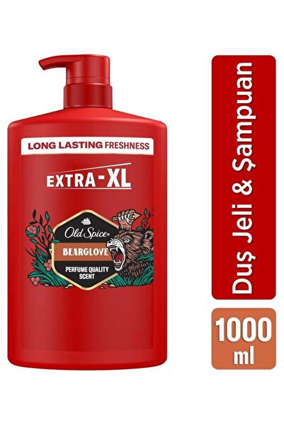 Old Spice Bearglove 3In1 Erkek Duş Jeli ve Şampuan 1000 ml XXL