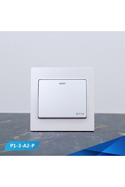 Btm مفتاح عجلة القيادة ذو 3 مسامير، لون لؤلؤي - قطعتين