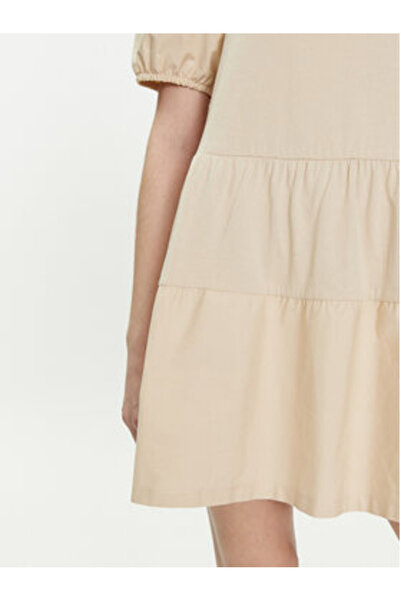 Brave Soul Γυναικείο Φόρεμα Καλοκαιρινό LDRJ-544AMIEST Μπεζ