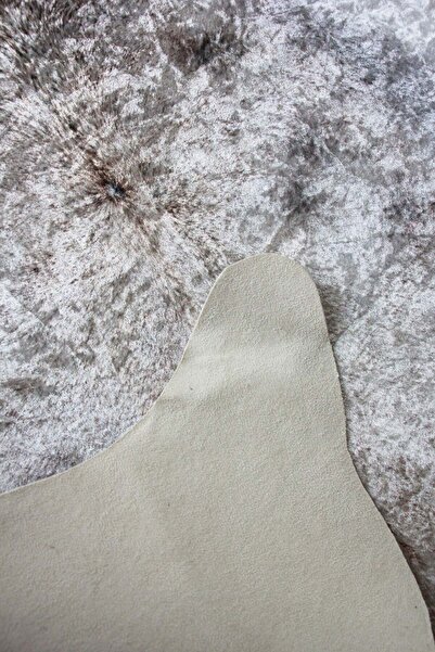 LUNA HOME Tucson Timbers fur-look rug, 155x190 cm