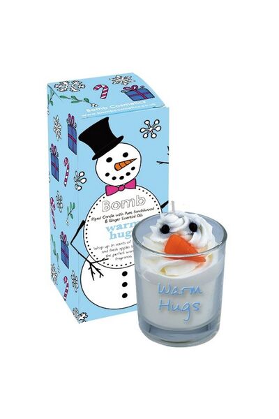 Bomb Cosmetics Lumanare parfumata in vas de sticla Warm Hugs Piped