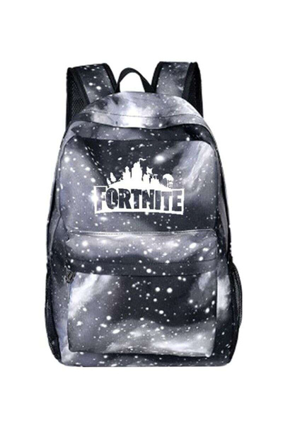 HALAMODO Fortnite Battle Royale School Backpack Purple/Pink/Orange