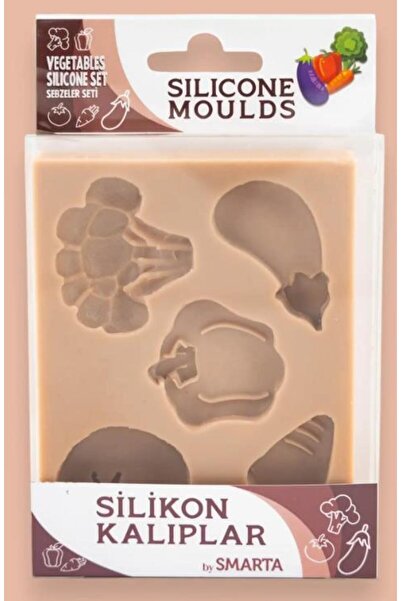 Smarta Silikon Kalıp - Sebzeler Seti