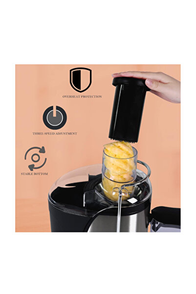 Generic Centrifugal Juicer Extractor – 800W Electric Juicer with 3" Extra Wide Feed Chute, 2 Speed Modes