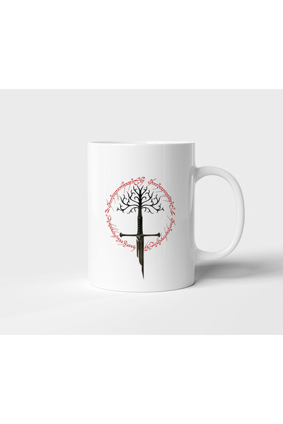 aknhediyelik Yüzüklerin Efendisi Lord of the Rings Tasarım Kupa - Hediyelik Kupa