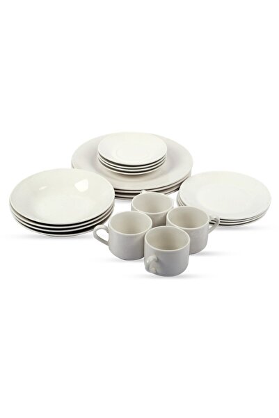 Home Porcelain Dinner Set 20pcs SUN03 White