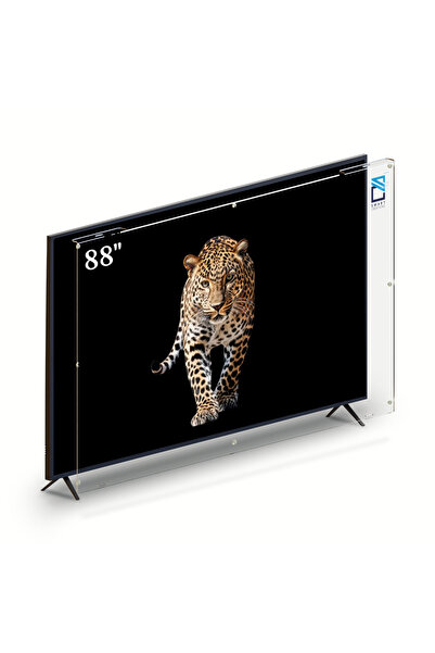SMART CREATIONS 88" TV Screen Protector – Shatterproof, Scratch & Water Resistant, HD Clear
