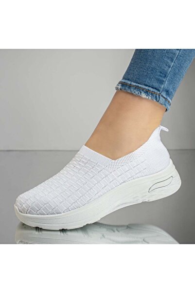 Modlet.ro Women's white chunky sole sporty espadrilles MOD13174