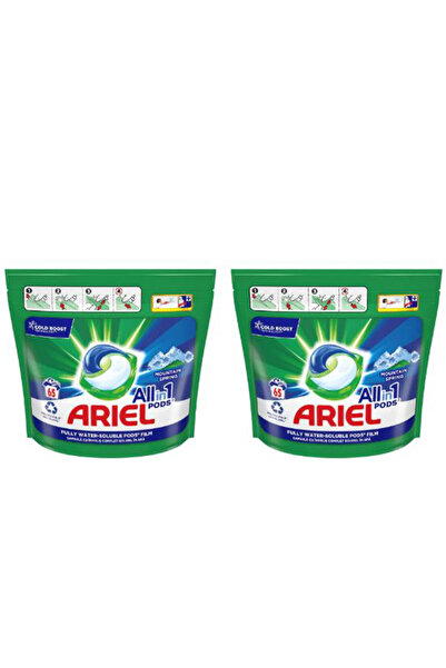 Ariel Izvorul De Munte Detergent Capsulă, 130 Bucăți