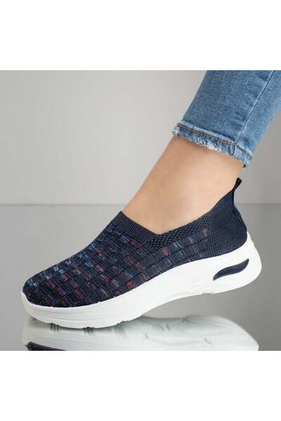 Modlet.ro Women's blue chunky sole sporty espadrilles MOD13174