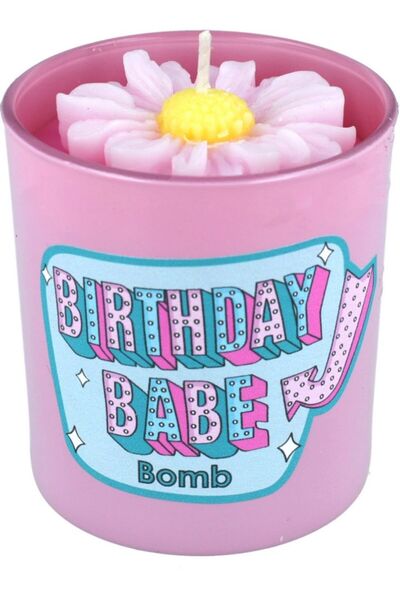 Bomb Cosmetics Lumanare parfumata in vas de sticla Birthday Babe Flower