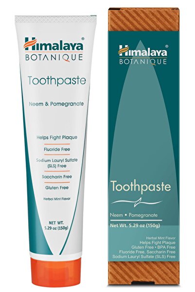Himalaya Botanique معجون أسنان بالنيم والرمان 150 جرام