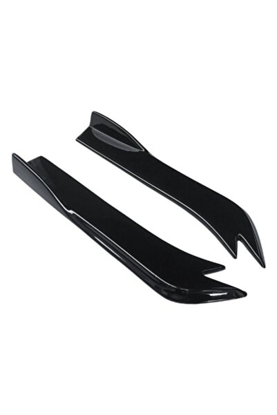 OMC Set prelungire colțar bară spate culoare negru lucios