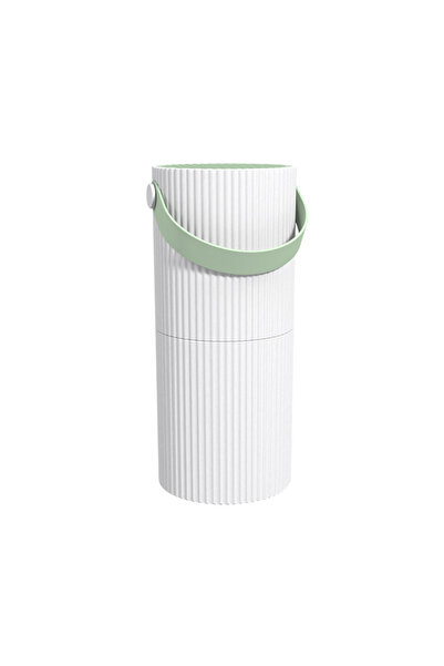 HALAMODO جهاز تنقية الهواء المكتبي المحمول والهادئ المزود بمنفذ USB، أخضر فات...