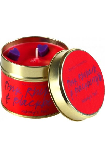 Bomb Cosmetics Lumanare parfumata Pink Rhubarb Blackberry,