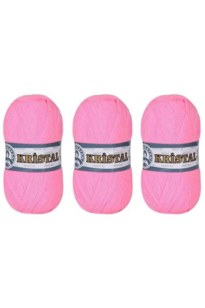 Ören Bayan PEMBE 040 KRİSTAL LİF İPİ 3’LÜ