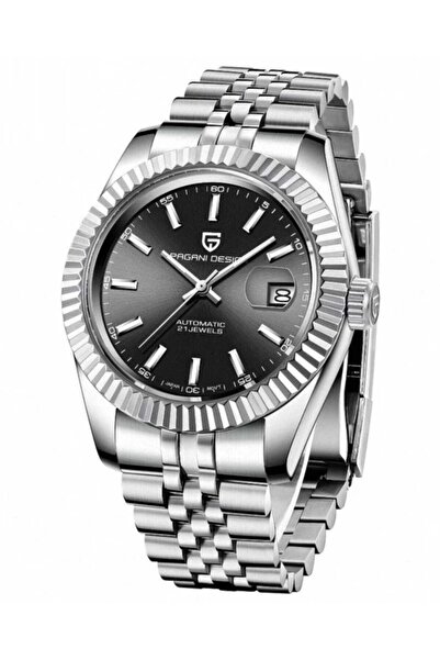 Pagani design PD1645 Black Dial Automatic Stainless Steel Men's Watch