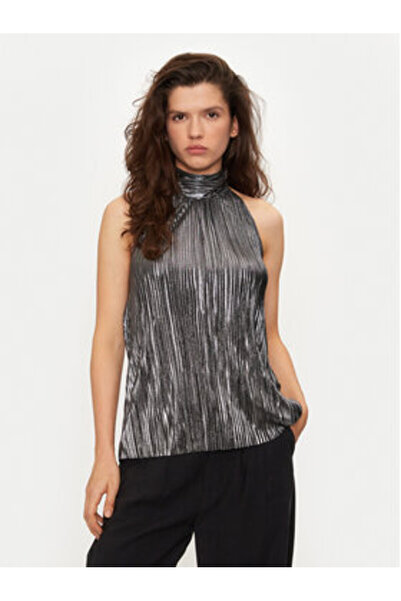 Bruuns Bazaar Γυναικεία Μπλούζα BBW3706 Ασημί