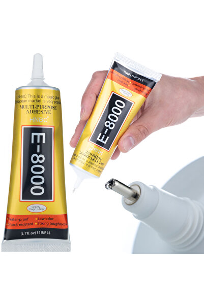 Rosfix Adeziv Universal E-8000 110ml | Aplicare Precisă, Rezistent la Umiditate