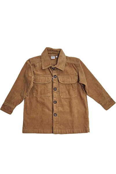 Mo Kids Striped jacket-shirt
